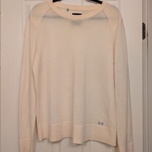 Under Armour Cream Athleisure Sweater